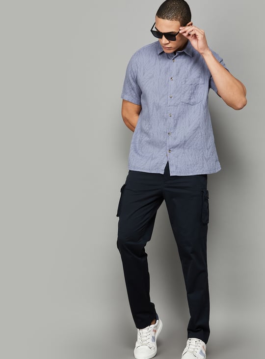 INDIAN TERRAIN Patterned Classic Fit Shirt