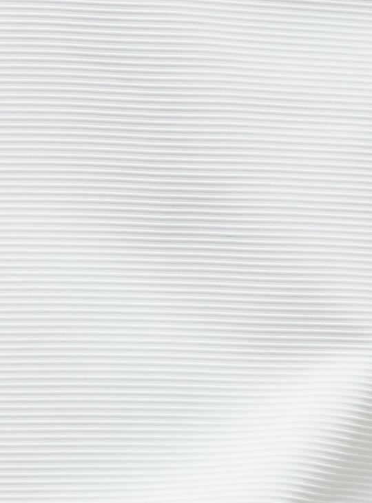 BOSSINI Textured Johnny Collar T-shirt