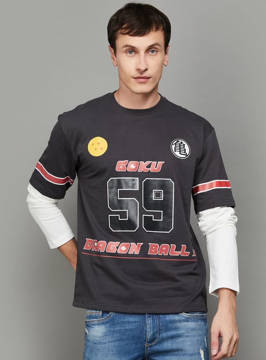 FREE AUTHORITY Dragon Ball Z Doctor Sleeve T-shirt