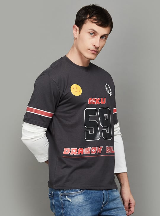 FREE AUTHORITY Dragon Ball Z Doctor Sleeve T-shirt