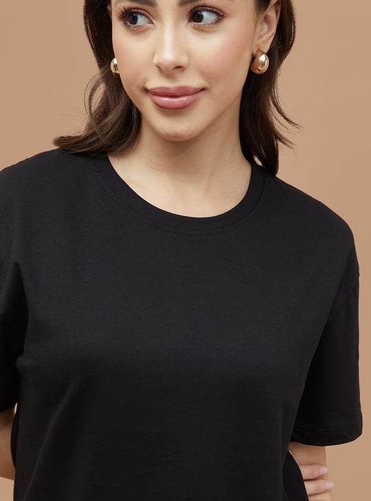 FAME FOREVER Solid T-shirt