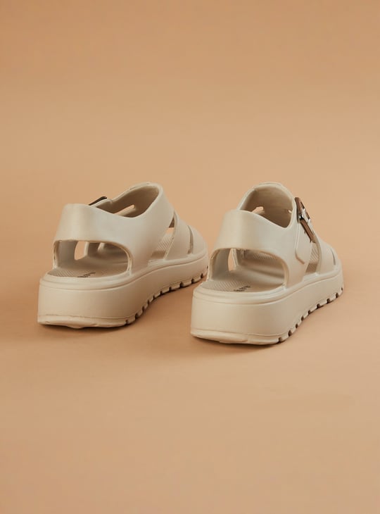 GINGER Solid Platform Sandals