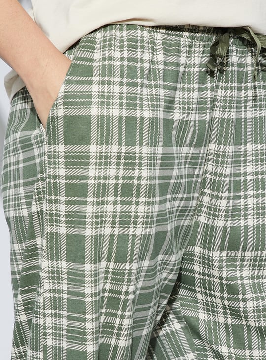 GINGER Checked Night Suit