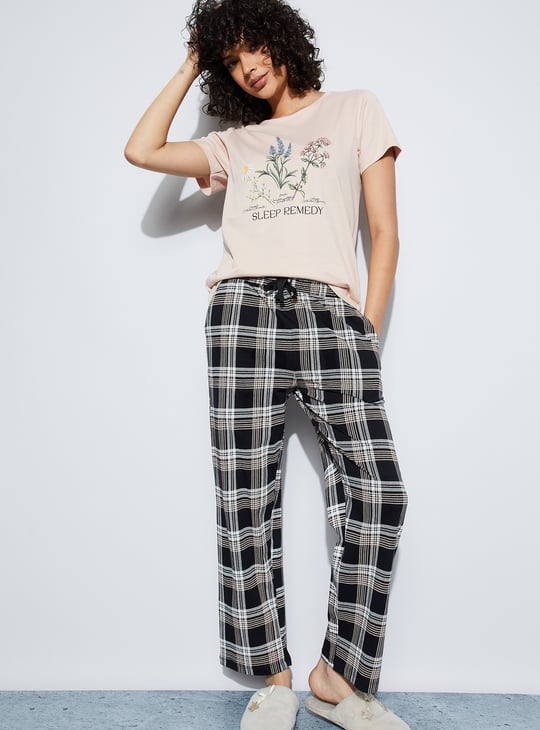 GINGER Checked Pyjamas