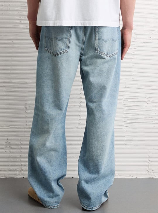 AMERICAN EAGLE Distressed Relaxed Fit Jeans