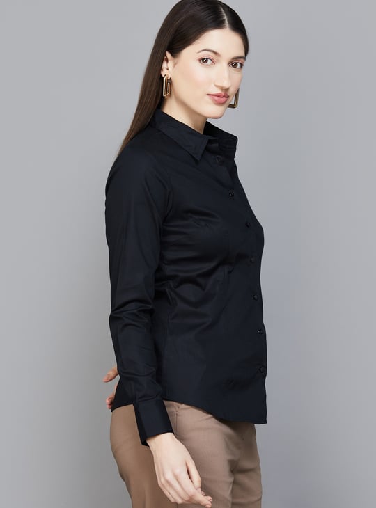 VAN HEUSEN Solid Shirt