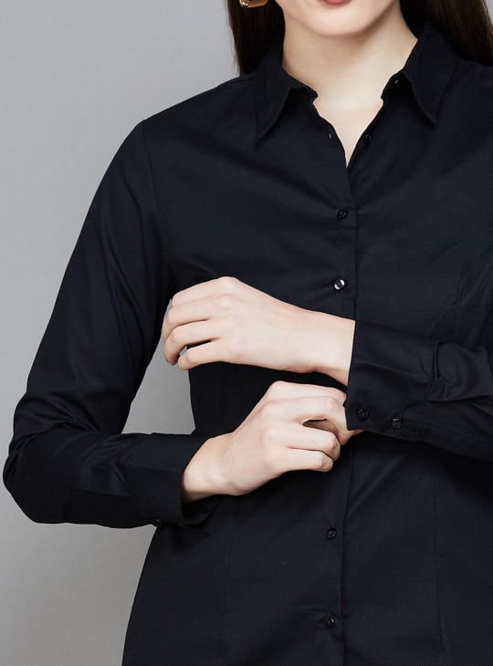 VAN HEUSEN Solid Shirt