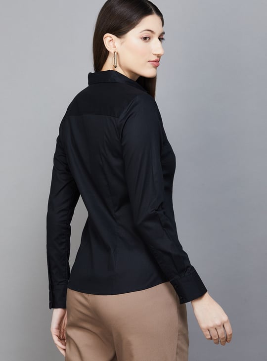 VAN HEUSEN Solid Shirt