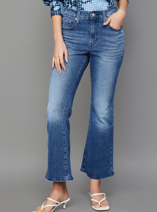 LEVI'S Washed Bootcut Jeans