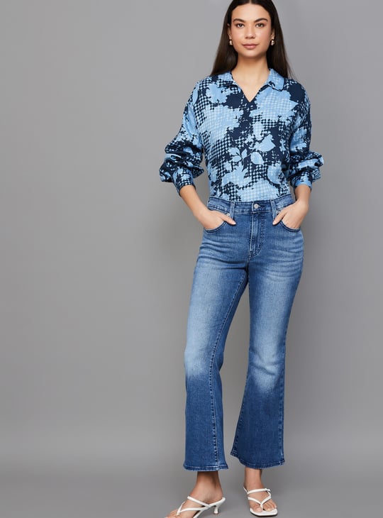 LEVI'S Washed Bootcut Jeans