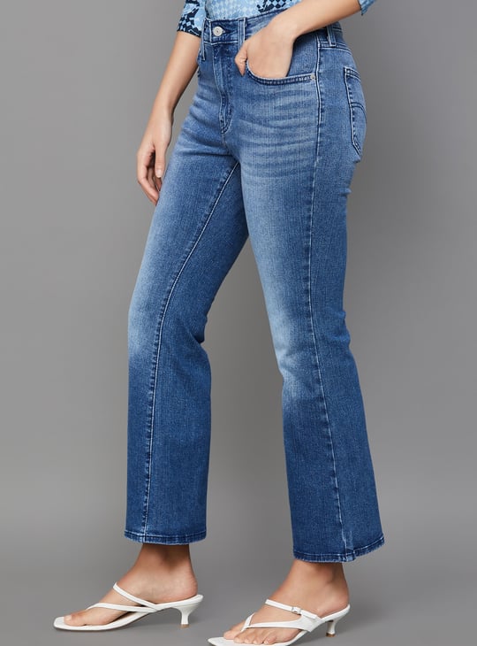 LEVI'S Washed Bootcut Jeans
