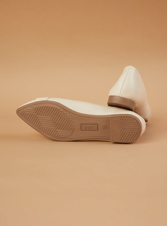 CODE Solid Ballerinas