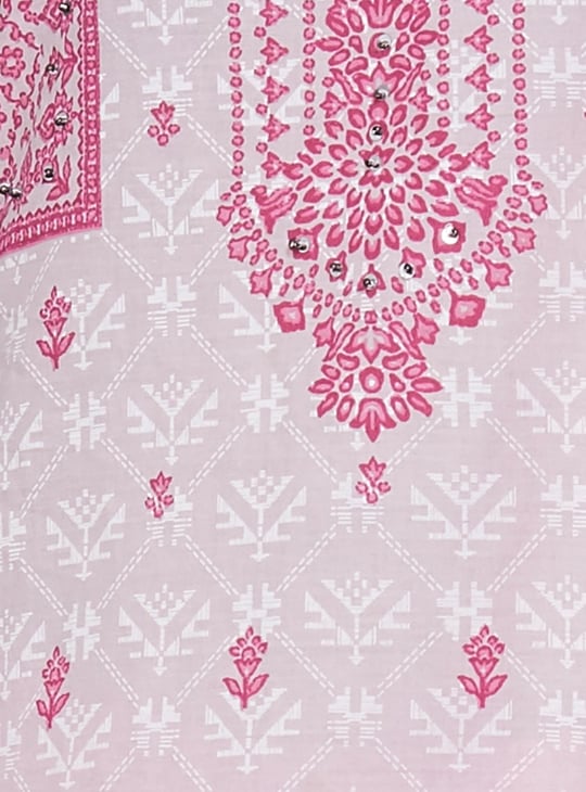 JUNIPER Printed Straight Kurta Set