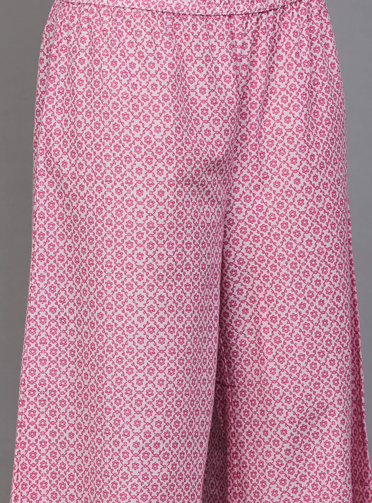 JUNIPER Printed Straight Kurta Set