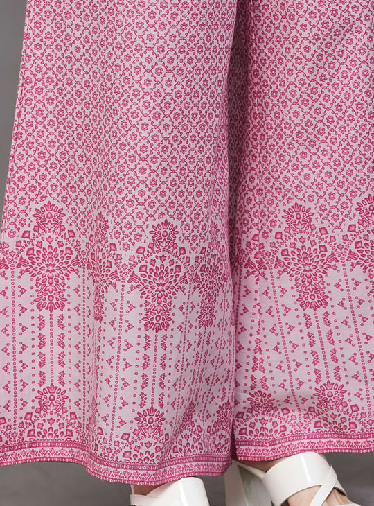 JUNIPER Printed Straight Kurta Set