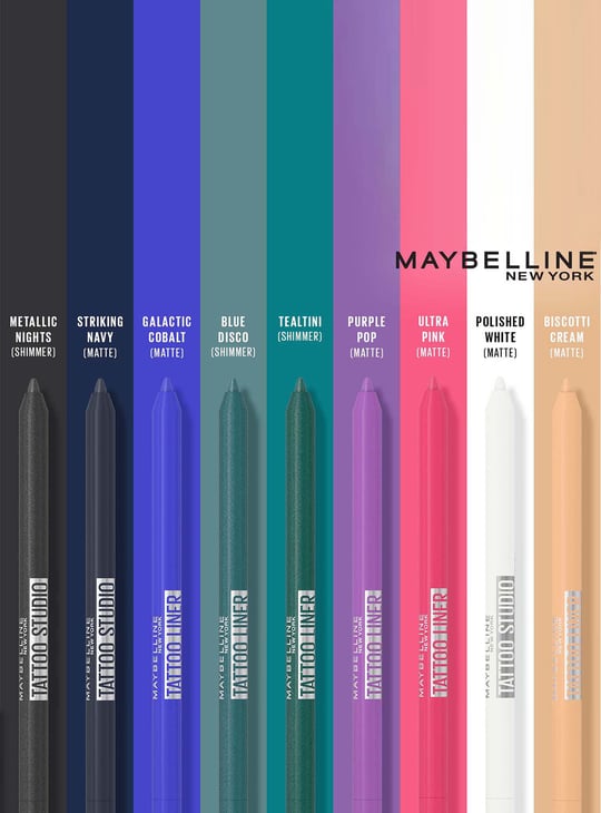 MAYBELLINE NEW YORK Tattoo Liner Gel Pencil - Purple Pop - 1.2g