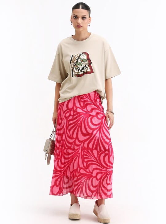 RAREISM Graphic Print Oversized T-shirt