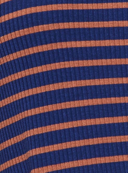 GINGER Striped Polo Dress