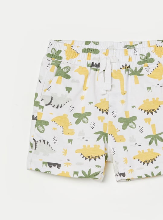 JUNIOR BABY Boys Assorted Shorts - Pack of 2