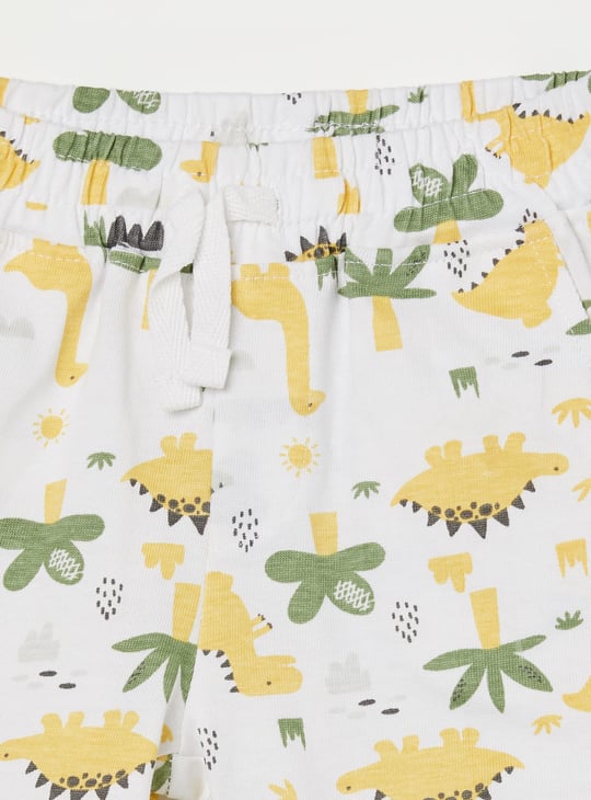 JUNIOR BABY Boys Assorted Shorts - Pack of 2