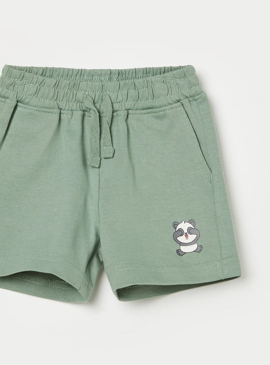 JUNIOR BABY Boys Assorted Shorts - Pack of 2