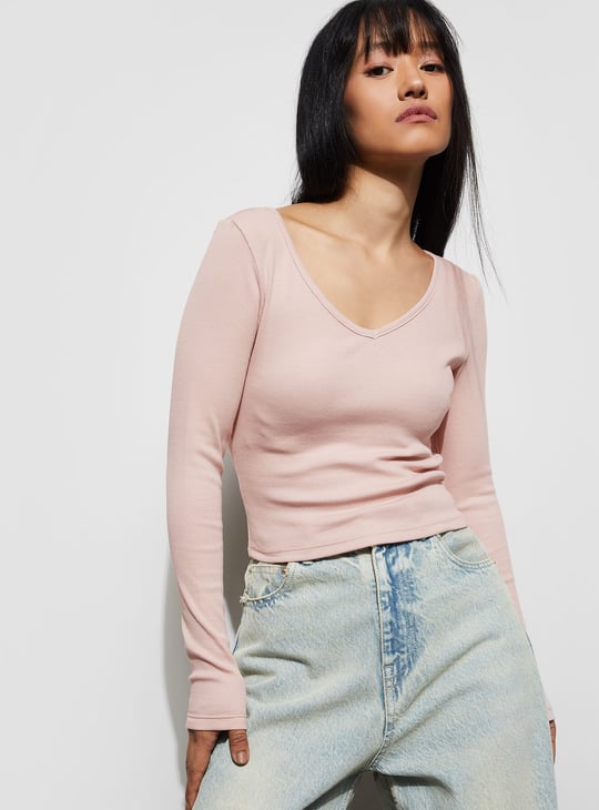 GINGER Ribbed Top