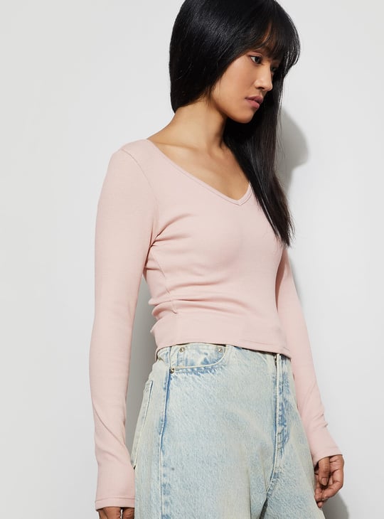 GINGER Ribbed Top