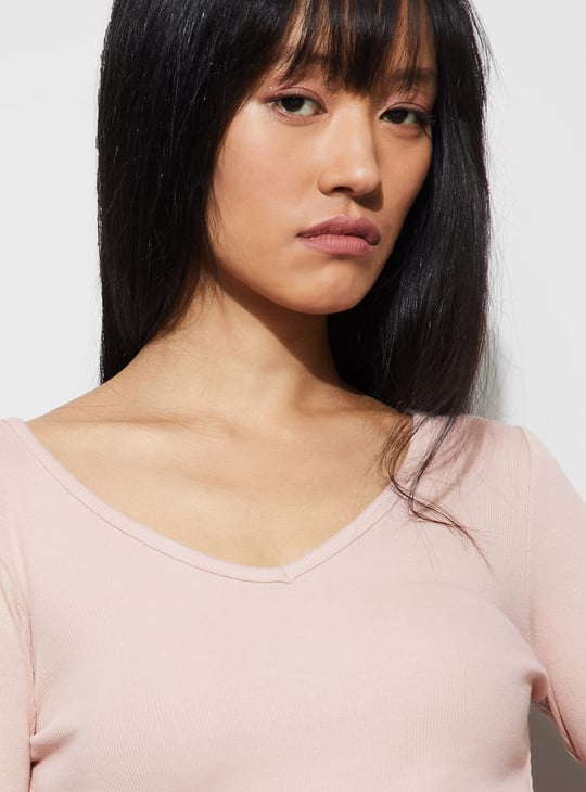 GINGER Ribbed Top