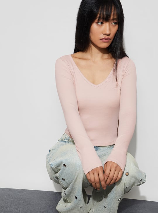 GINGER Ribbed Top