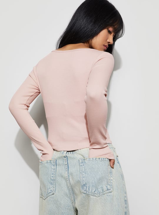 GINGER Ribbed Top