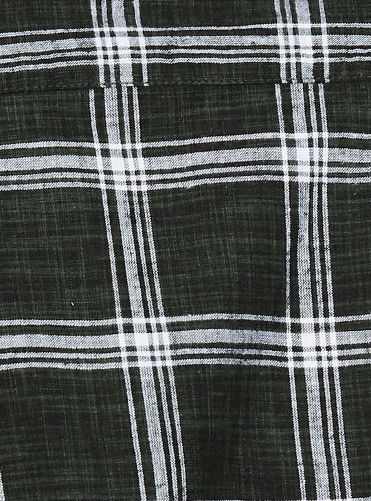 UNITED COLORS OF BENETTON Checked Regular Fit Shirt