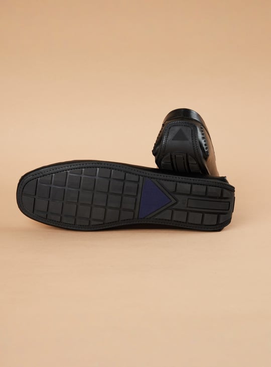 CODE Metal Accent Loafers