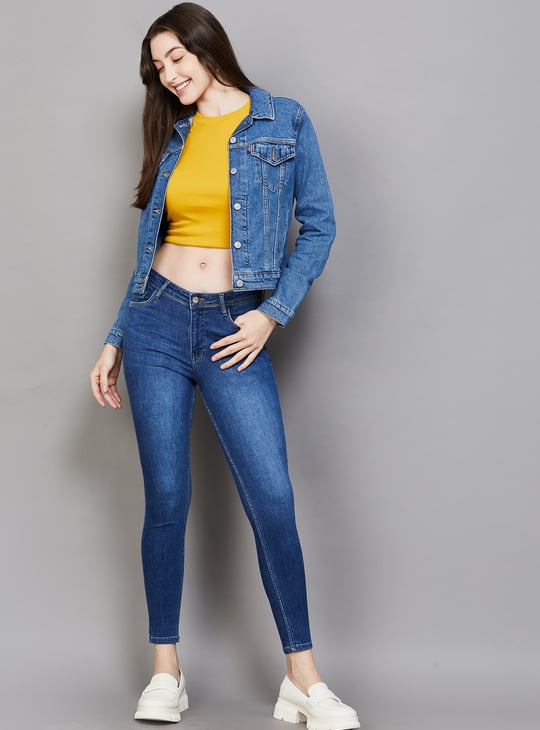 LEVI'S Stonewashed Denim Trucker Jacket