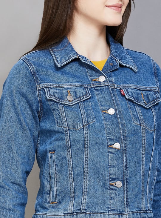 LEVI'S Stonewashed Denim Trucker Jacket