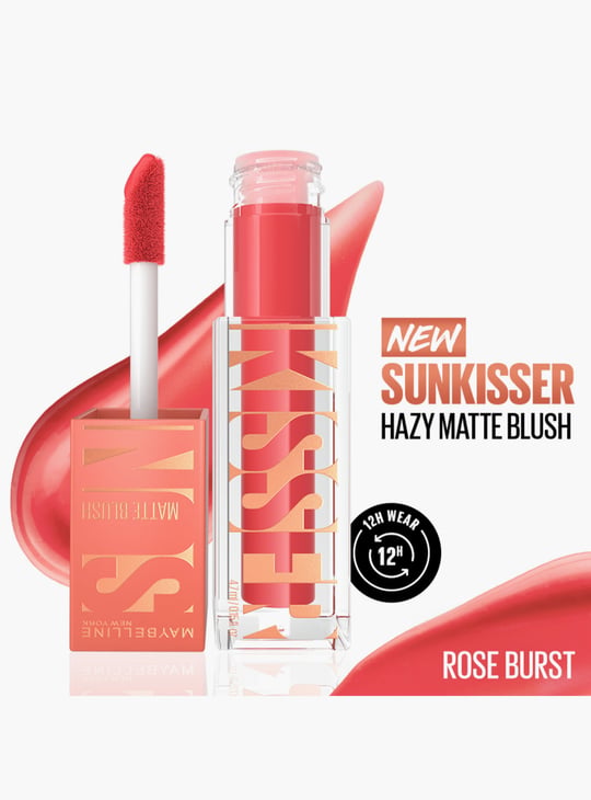 MAYBELLINE NEW YORK Sunkisser Hazy Matte Blush - Rose Burst - 4.7ml
