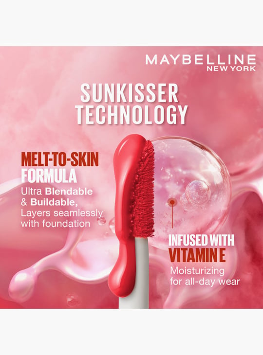 MAYBELLINE NEW YORK Sunkisser Hazy Matte Blush - Rose Burst - 4.7ml