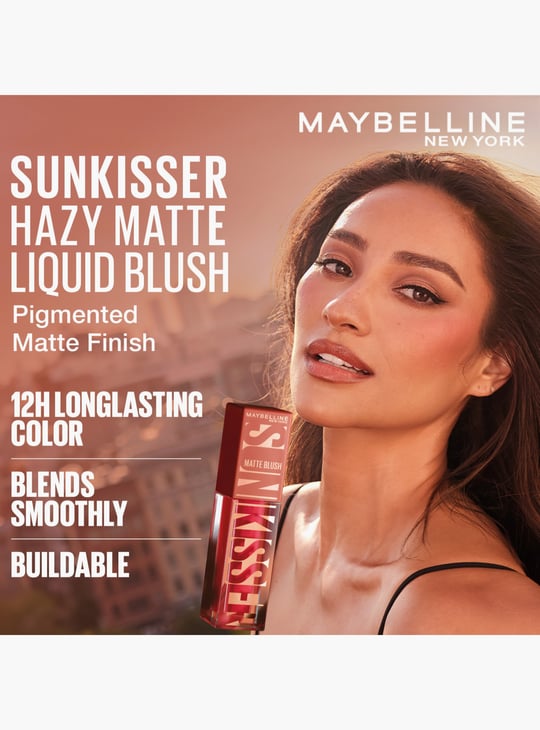 MAYBELLINE NEW YORK Sunkisser Hazy Matte Blush - Rose Burst - 4.7ml