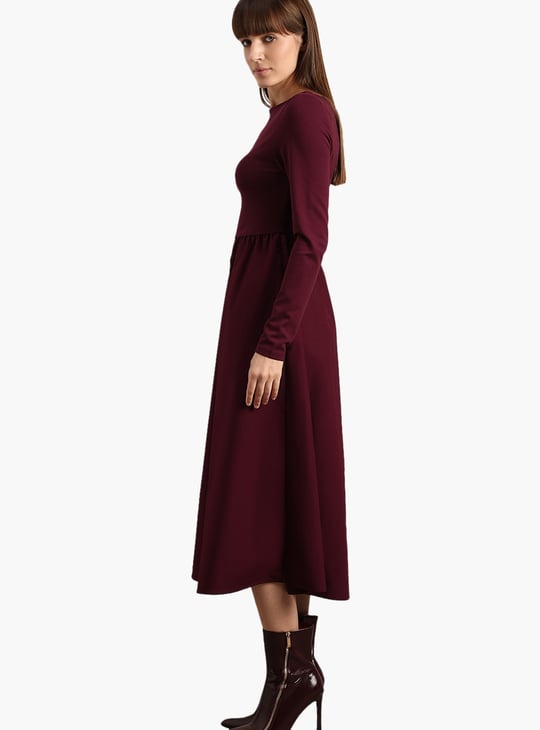 VERO MODA Solid A-line Dress