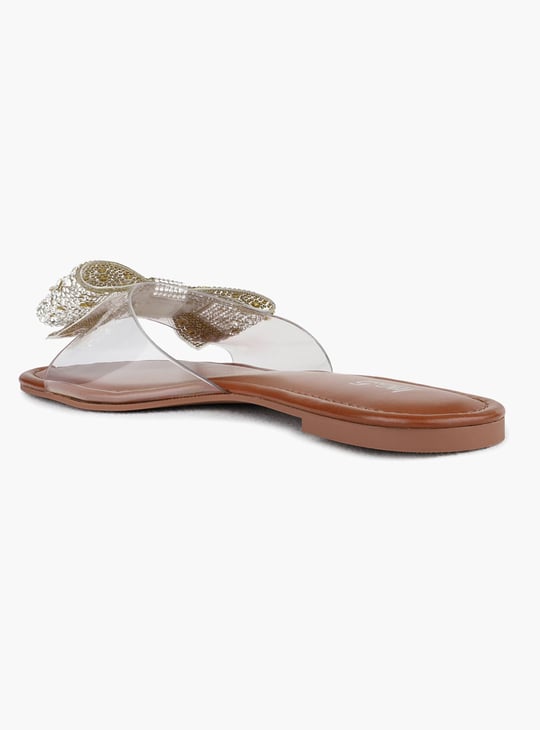 INC.5 Embellished Bow Flats