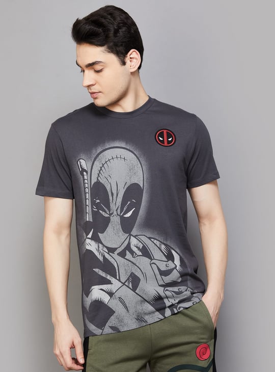 FREE AUTHORITY Deadpool Print T-shirt
