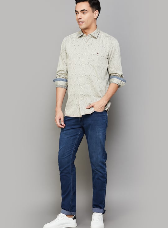 LP JEANS Printed Slim Fit Shirt
