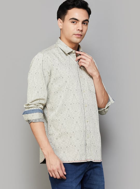 LP JEANS Printed Slim Fit Shirt