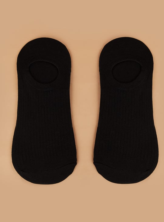 CODE Patterned No-Show Socks - Pack of 5