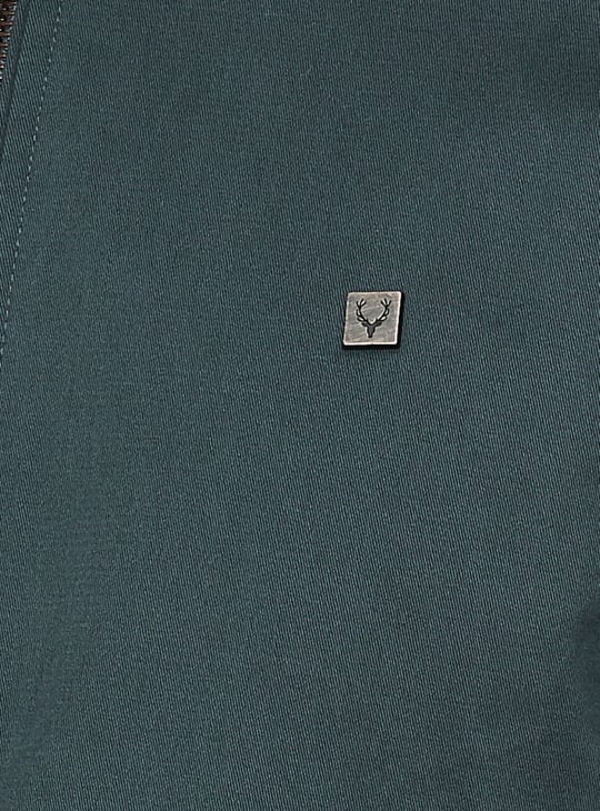 ALLEN SOLLY Solid Windcheater Jacket