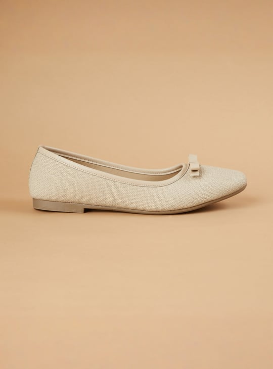 CODE Textured Ballerinas