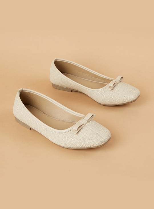 CODE Textured Ballerinas