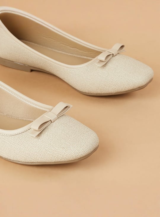 CODE Textured Ballerinas