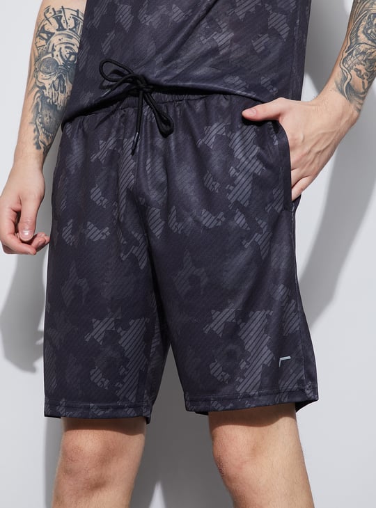 FAME FOREVER ACTIVE Printed Shorts