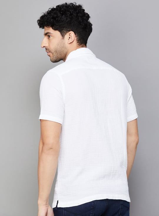 UNITED COLORS OF BENETTON Textured Shirt