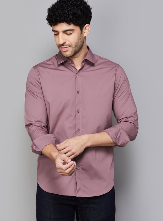 UNITED COLORS OF BENETTON Solid Slim Fit Shirt